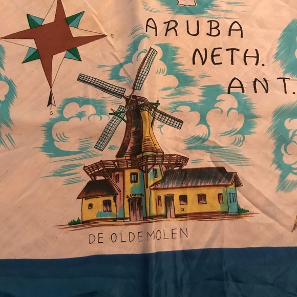 VINTAGE ARUBA SCARF - Picture 3 of 6